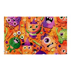 Halloween Monsters Banner And Sign 5  X 3  by kyorashop23