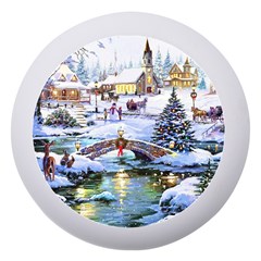 Icy Lights, Art, Christmas, Houses Dento Box With Mirror by kyorashop23