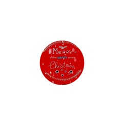 Merry, Happy Christmas, Christmas Gnome 1  Mini Buttons by kyorashop23