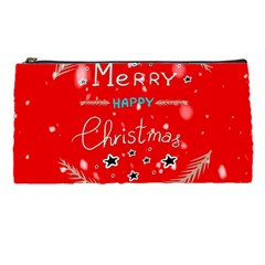 Merry, Happy Christmas, Christmas Gnome Pencil Case by kyorashop23