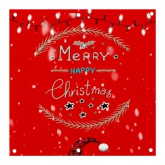 Merry, Happy Christmas, Christmas Gnome Banner And Sign 3  X 3  by kyorashop23