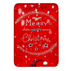 Merry, Happy Christmas, Christmas Gnome Rectangular Glass Fridge Magnet (4 Pack) by kyorashop23