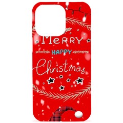 Merry, Happy Christmas, Christmas Gnome Iphone 15 Pro Max Black Uv Print Pc Hardshell Case by kyorashop23