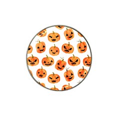 Orange Carved Pumpkins, Adoxali, Halloween Hat Clip Ball Marker (10 Pack) by kyorashop23