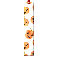 Orange Carved Pumpkins, Adoxali, Halloween Large Book Marks by kyorashop23