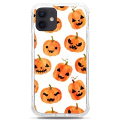 Orange Carved Pumpkins, Adoxali, Halloween Iphone 12 Mini Tpu Uv Print Case	 by kyorashop23