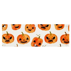 Orange Carved Pumpkins, Adoxali, Halloween Banner And Sign 6  X 2  by kyorashop23