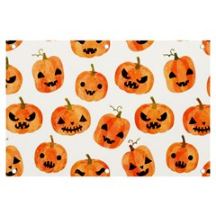 Orange Carved Pumpkins, Adoxali, Halloween Banner And Sign 6  X 4 