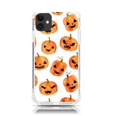 Orange Carved Pumpkins, Adoxali, Halloween Iphone 11 Tpu Uv Print Case by kyorashop23