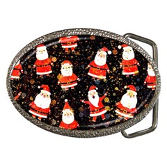 Santa Claus & Glitter, Adoxali, Christmas, Claus, December Belt Buckles by kyorashop23