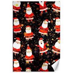 Santa Claus & Glitter, Adoxali, Christmas, Claus, December Canvas 24  X 36  by kyorashop23