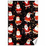 Santa Claus & Glitter, Adoxali, Christmas, Claus, December Canvas 24  x 36  23.35 x34.74  Canvas - 1