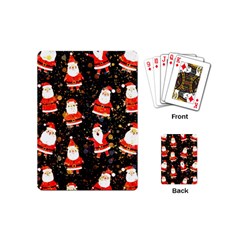 Santa Claus & Glitter, Adoxali, Christmas, Claus, December Playing Cards Single Design (mini)