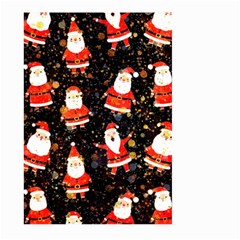 Santa Claus & Glitter, Adoxali, Christmas, Claus, December Large Garden Flag (two Sides) by kyorashop23