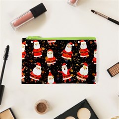 Santa Claus & Glitter, Adoxali, Christmas, Claus, December Cosmetic Bag (xs) by kyorashop23