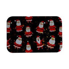 Santa Claus & Glitter, Adoxali, Christmas, Claus, December Open Lid Metal Box (silver)   by kyorashop23