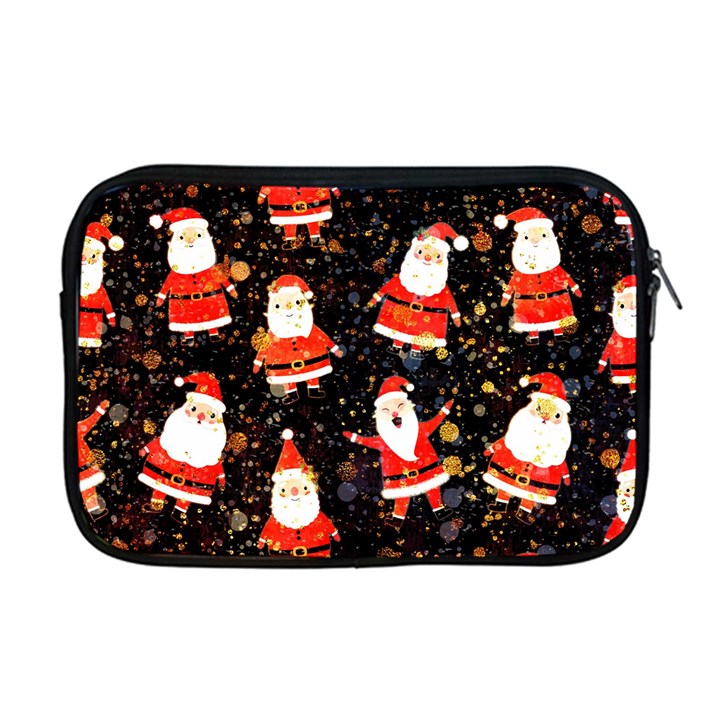 Santa Claus & Glitter, Adoxali, Christmas, Claus, December Apple MacBook Pro 17  Zipper Case