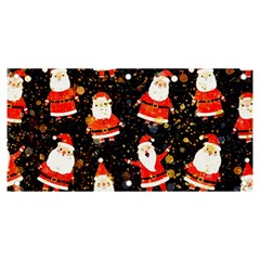 Santa Claus & Glitter, Adoxali, Christmas, Claus, December Banner And Sign 6  X 3  by kyorashop23