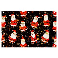 Santa Claus & Glitter, Adoxali, Christmas, Claus, December Banner And Sign 6  X 4  by kyorashop23