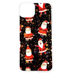 Santa Claus & Glitter, Adoxali, Christmas, Claus, December Iphone 15 Tpu Uv Print Case by kyorashop23