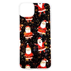 Santa Claus & Glitter, Adoxali, Christmas, Claus, December Iphone 15 Pro Tpu Uv Print Case by kyorashop23