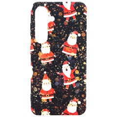 Santa Claus & Glitter, Adoxali, Christmas, Claus, December Samsung Galaxy S24 6 2 Inch Black Tpu Uv Case by kyorashop23