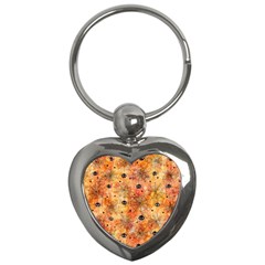 Spooky Spider Pattern, Adoxali, Halloween Key Chain (heart) by kyorashop23