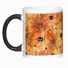 Spooky Spider Pattern, Adoxali, Halloween Morph Mug by kyorashop23