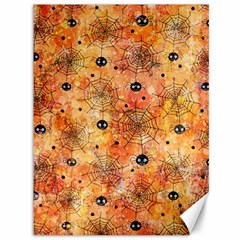 Spooky Spider Pattern, Adoxali, Halloween Canvas 36  X 48  by kyorashop23