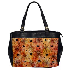 Spooky Spider Pattern, Adoxali, Halloween Oversize Office Handbag by kyorashop23