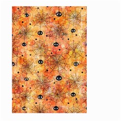 Spooky Spider Pattern, Adoxali, Halloween Large Garden Flag (two Sides) by kyorashop23