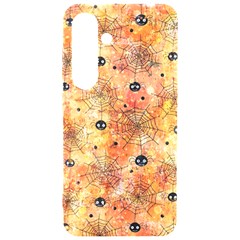 Spooky Spider Pattern, Adoxali, Halloween Samsung Galaxy S24 6 2 Inch Black Tpu Uv Case by kyorashop23