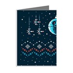 Star Wars Xmas, Star Wars, Christmas, Ugly Sweater Mini Greeting Cards (Pkg of 8) Right