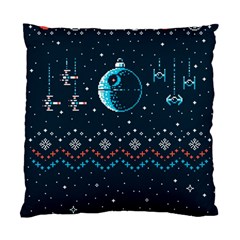 Star Wars Xmas, Star Wars, Christmas, Ugly Sweater Standard Cushion Case (two Sides) by kyorashop23