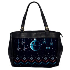 Star Wars Xmas, Star Wars, Christmas, Ugly Sweater Oversize Office Handbag by kyorashop23