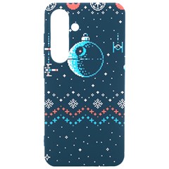 Star Wars Xmas, Star Wars, Christmas, Ugly Sweater Samsung Galaxy S24 6 2 Inch Black Tpu Uv Case by kyorashop23