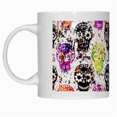 Sugar Skulls - Floral White Mug by kyorashop23