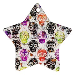 Sugar Skulls - Floral Ornament (star) by kyorashop23