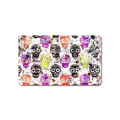 Sugar Skulls - Floral Magnet (name Card) by kyorashop23