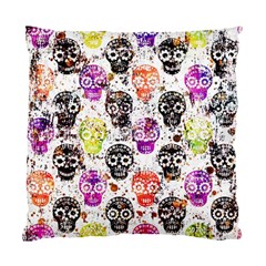 Sugar Skulls - Floral Standard Cushion Case (one Side) by kyorashop23