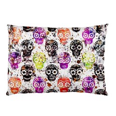 Sugar Skulls - Floral Pillow Case by kyorashop23