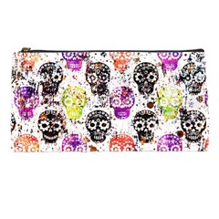 Sugar Skulls - Floral Pencil Case by kyorashop23