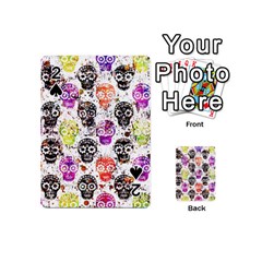 Sugar Skulls - Floral Playing Cards 54 Designs (mini)