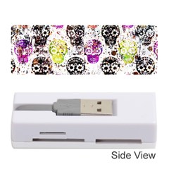 Sugar Skulls - Floral Memory Card Reader (stick) by kyorashop23