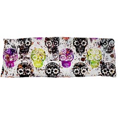 Sugar Skulls - Floral Body Pillow Case Dakimakura (two Sides) by kyorashop23