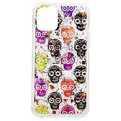 Sugar Skulls - Floral Iphone 12 Mini Tpu Uv Print Case	 by kyorashop23