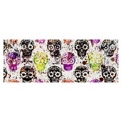 Sugar Skulls - Floral Banner And Sign 8  X 3  by kyorashop23