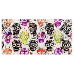 Sugar Skulls - Floral Banner And Sign 8  X 4  by kyorashop23