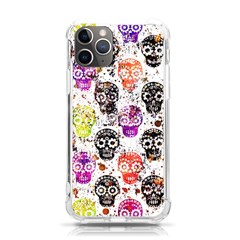 Sugar Skulls - Floral Iphone 11 Pro 5 8 Inch Tpu Uv Print Case by kyorashop23