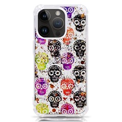 Sugar Skulls - Floral Iphone 14 Pro Tpu Uv Print Case by kyorashop23